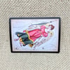 Vintage Virgo Sticker