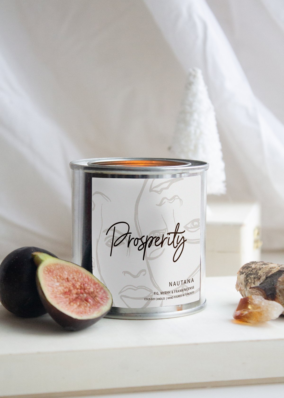 Prosperity - Fig, Amber & Frankincense Candle
