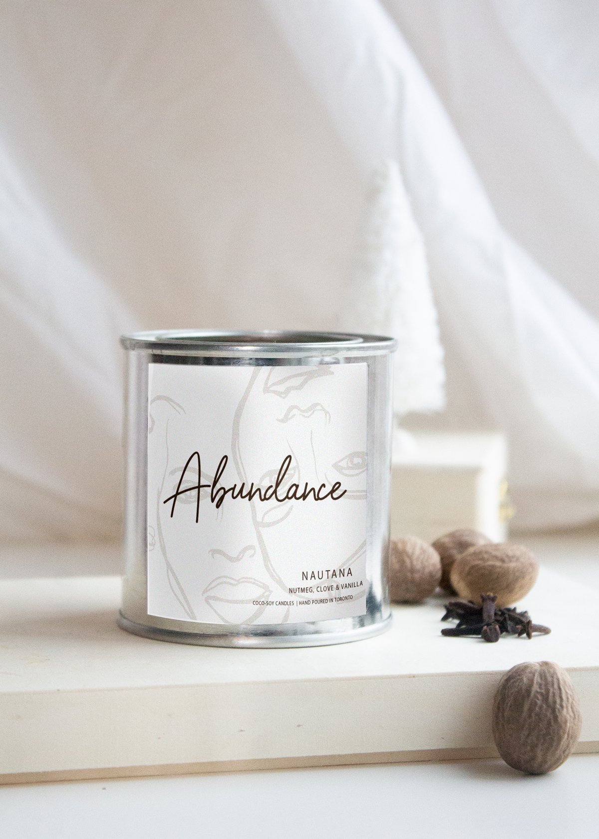 Image of Abundance - Nutmeg & Vanilla Candle