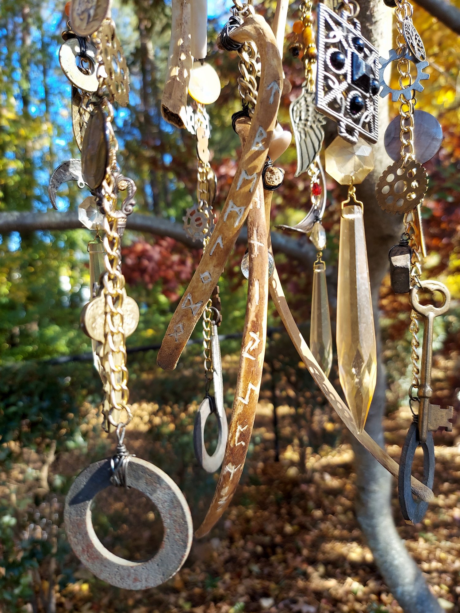 Image of Elder Futhark Bone Chime