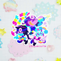 Image 2 of Deltarune: Take Care X Vinyl Sticker