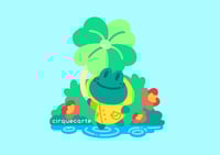 Image 2 of Original: Lucky Day Vinyl Sticker