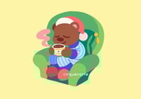 Image 2 of Original: Good Night Vinyl Sticker