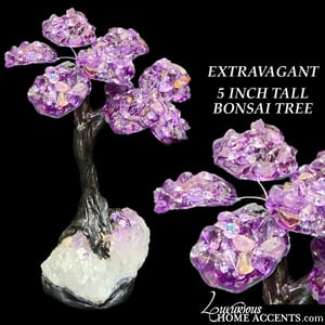 Image of Jeweled Bonsai Tree Sculpture