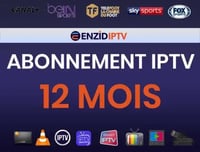 Abonnement IPTV 12 Mois Premium