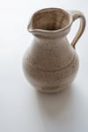Pichet beige moucheté