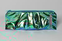 Image 1 of GREEN HOLOGRAPHIC MINI POCHETTE