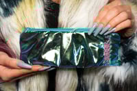 Image 2 of GREEN HOLOGRAPHIC MINI POCHETTE