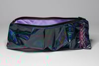 Image 5 of BLACK HOLOGRAPHIC MINI POCHETTE