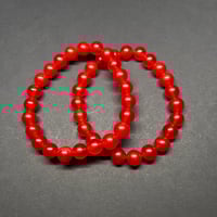 Image 3 of Bright Red Bracelet