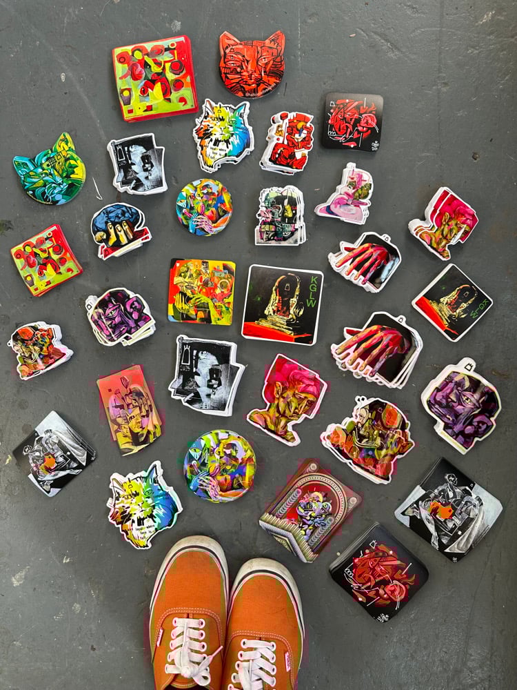 Image of 10 Piece Sticker pack