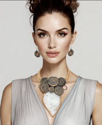 Image 2 of ALL THAT SMOKE NECKLACE SET