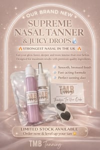 ✨ OUR BRAND NEW ✨SUPREME NASAL TANNER& JUICY DROPS 💧