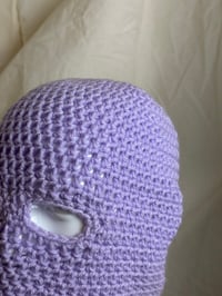 Image 5 of Lilac Face Balaclava