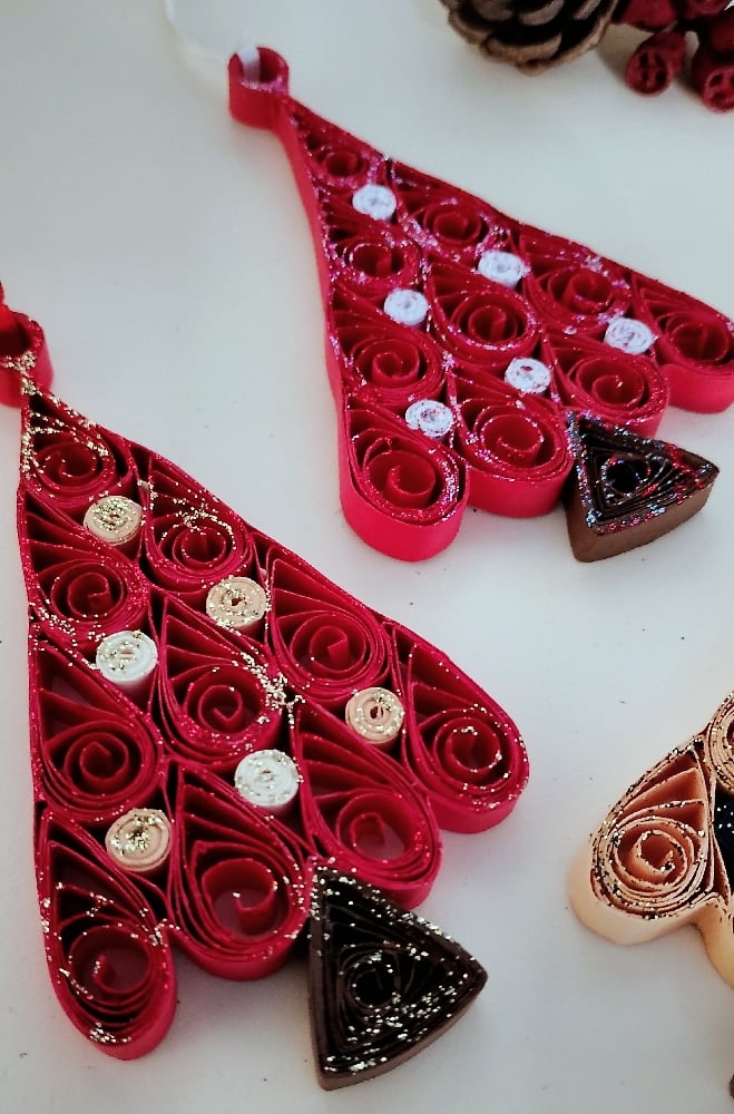 Image of Vibrant Twinkle Trees