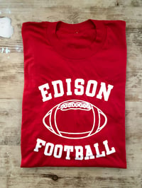 Image 1 of 80s EDISON FOOTBALL T-SHIRT