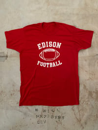 Image 2 of 80s EDISON FOOTBALL T-SHIRT