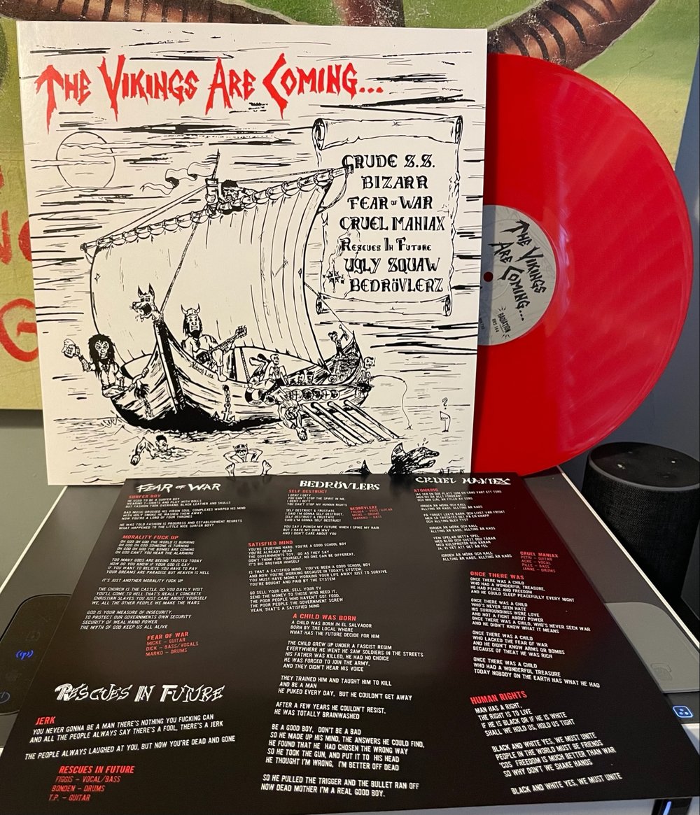 "THE VIKINGS ARE COMING" - Various Artists LP