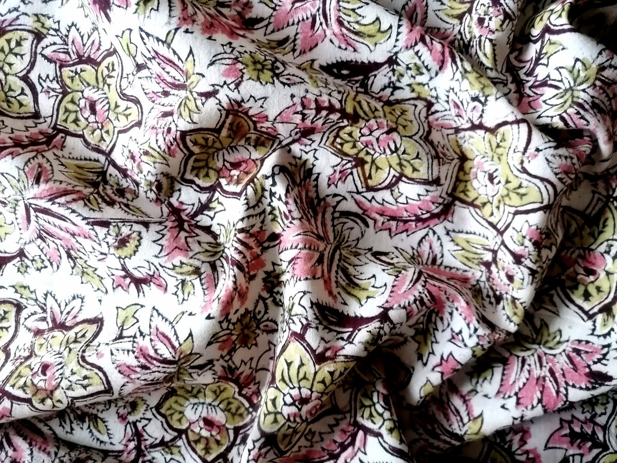 Image of Namasté fabric rose 