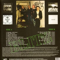 Image 2 of BLITZ "Time Bomb: Early Singles And Demos Collection" LP