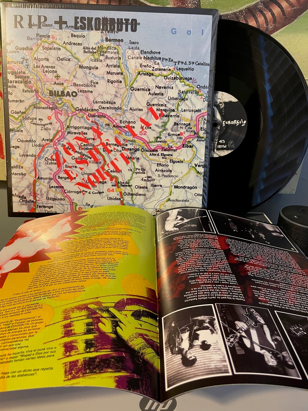 R.I.P. + ESKORBUTO "Zona Especial Norte" split LP