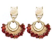 Image 1 of Hibiscus Earrings