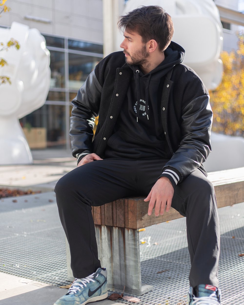 Image of HOODIE NOIR - CREATION CIRCLE