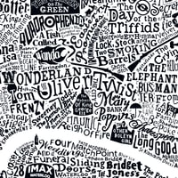 Image 4 of Central London Film Map (White)
