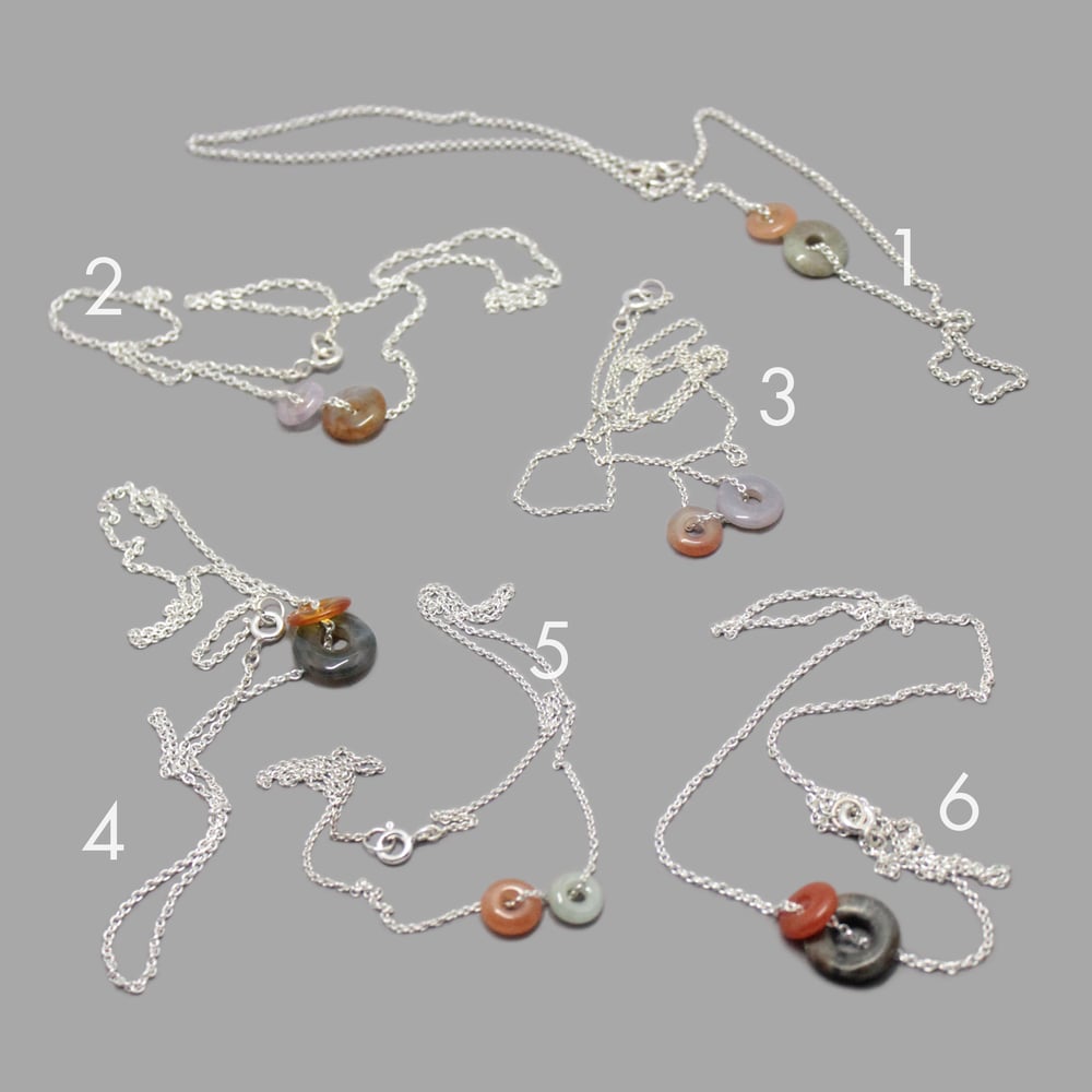 Image of EIGHT-ERNITY STONE NECKLACES