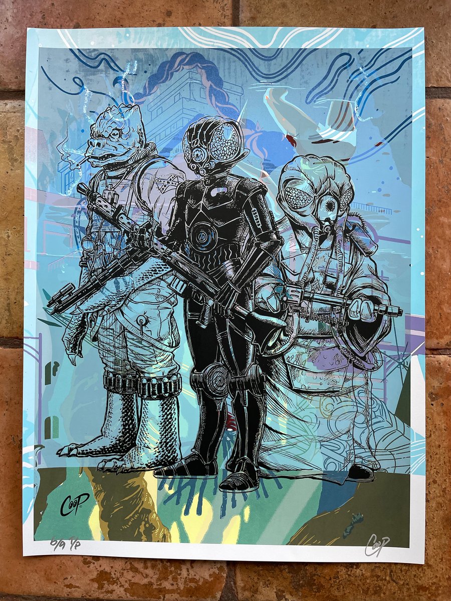 Image of TEST PRINT TUESDAY #5 Bounty Hunters