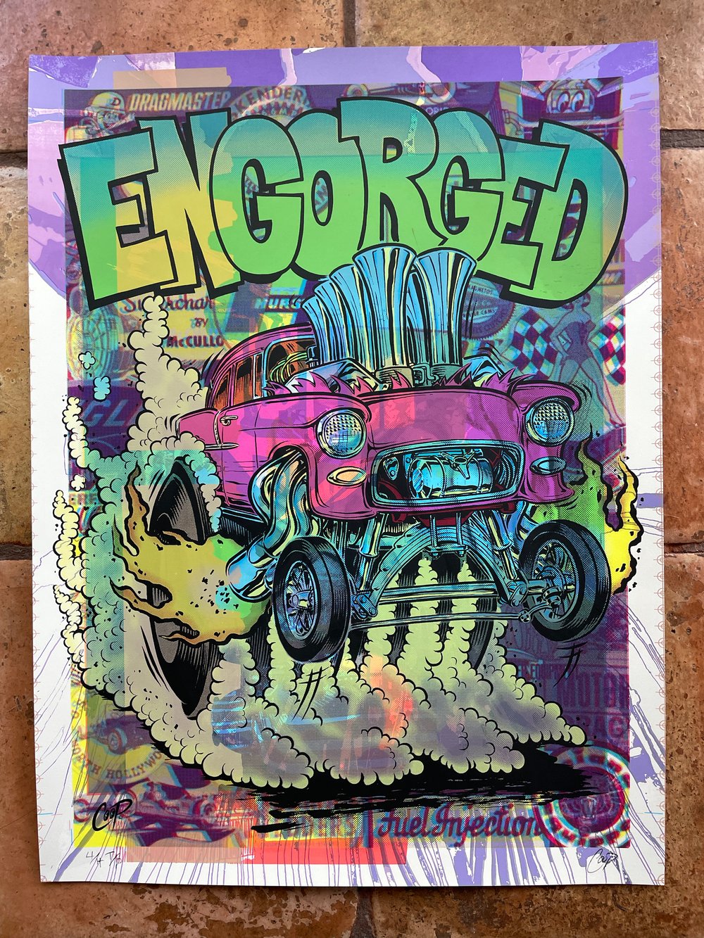 Image of TEST PRINT TUESDAY #7 Engorged