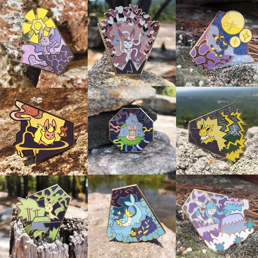 Image of Evolution Mountain Pins (Individual and Set)