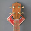 Red & Cream Instrument Wall Hanger for your Ukulele, Violin, Fiddle or Guitar