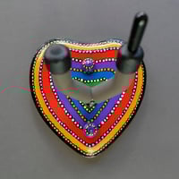 Image 5 of Rainbow Instrument Display Hanger for your Ukulele, Violin, Fiddle or Guitar
