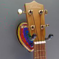 Image 1 of Rainbow Instrument Display Hanger for your Ukulele, Violin, Fiddle or Guitar