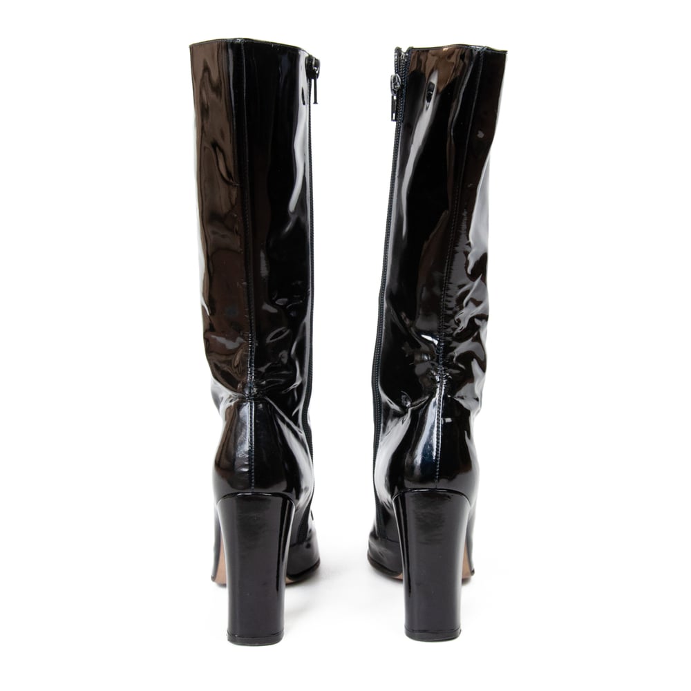 Image of Gucci by Tom Ford 1995 Patent Leather Boots