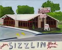 Sizzilin' - Small Giclee Print on Paper