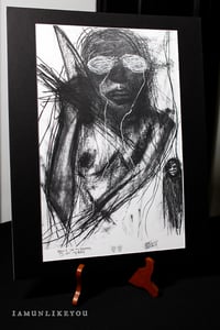 Image 1 of When I Saw My Reflection, I Left My Body 16 x 20" [Giclée Fine Art Print]