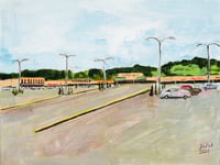 Smallest Mall - Small Giclee Print