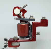 Image 2 of Sailor Fred "The Dickhead" Aluminum Single Coil Liner Machine Red
