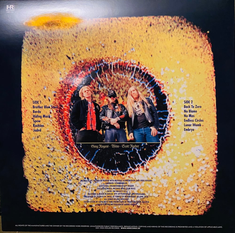 The Obsessed - Lunar Womb (signed vinyl - SPLATTER)