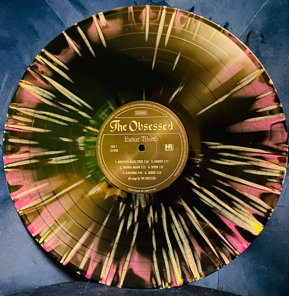 The Obsessed - Lunar Womb (signed vinyl - SPLATTER)