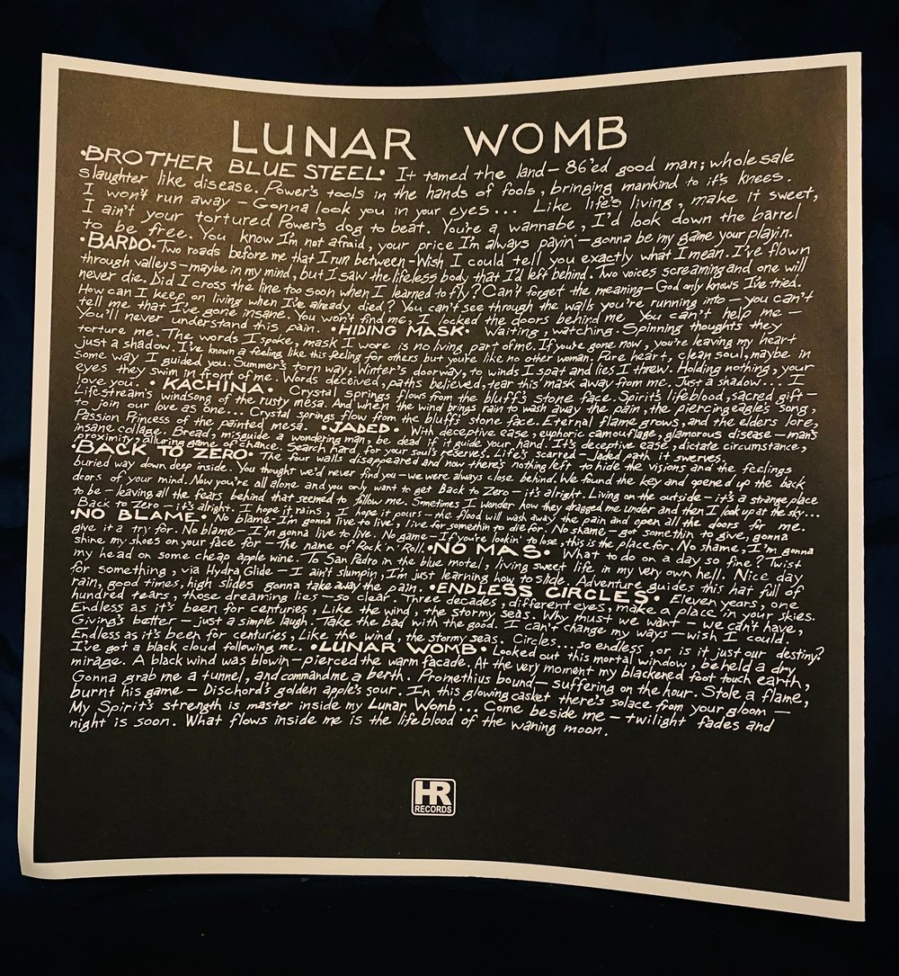 The Obsessed - Lunar Womb (signed vinyl)