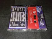Image of  Hidden Pride-Brutal Advice "Limited Edition Colored Cassette RED LMTD 40