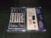 Image of  Hidden Pride-Brutal Advice "Limited Edition Colored Cassette WHITE LMTD 40