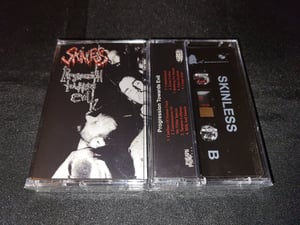 Image of SKINLESS / Progression Towards Evil / Limited Edition black Cassette