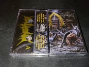 Image of Immolation / Here In After cassette black version 