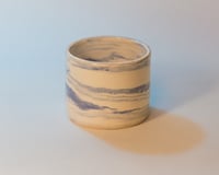 Image 3 of blue marbled sippers
