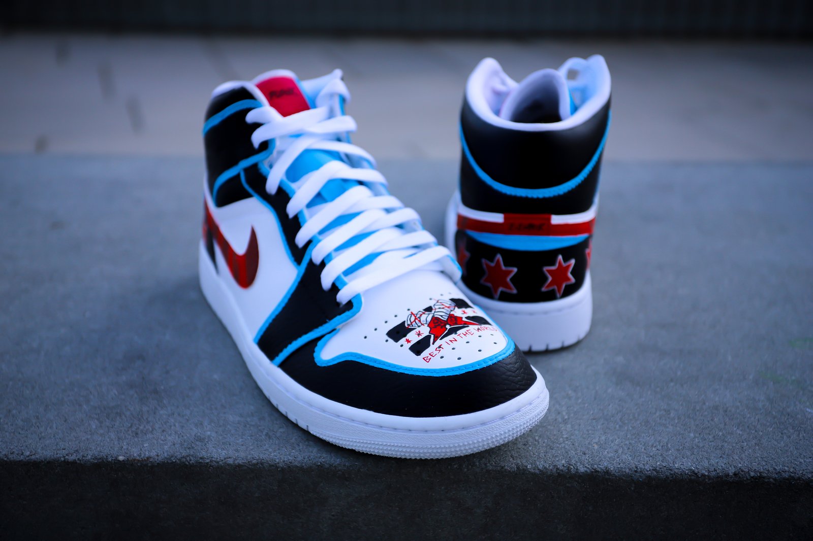 CM Punk Welcome To Chicago Jordan 1 version