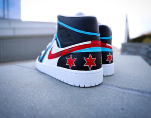 Image of CM Punk: Welcome To Chicago (Jordan 1 version)
